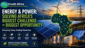 CREDIT AFRICA: Energy & Power: Solving Africa’s Biggest Challenge = Biggest Opportunity