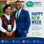 HAPPY NEW WEEK: Faith sees opportunity where others see uncertainty. Believe again, lead boldly, and build the future.:- Credit Africa Founder