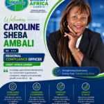 CREDIT AFRICA ZAMBIA APPOINTS CAROLINE SHEBA AMBALI AS REGIONAL COMPLIANCE OFFICER